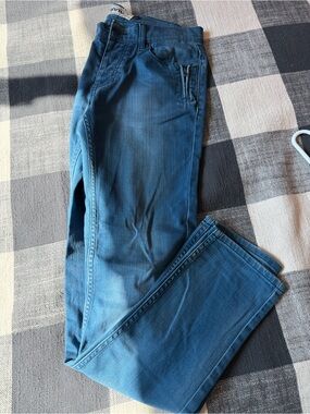 Topman Men's Skinny Jeans in Blue Wash